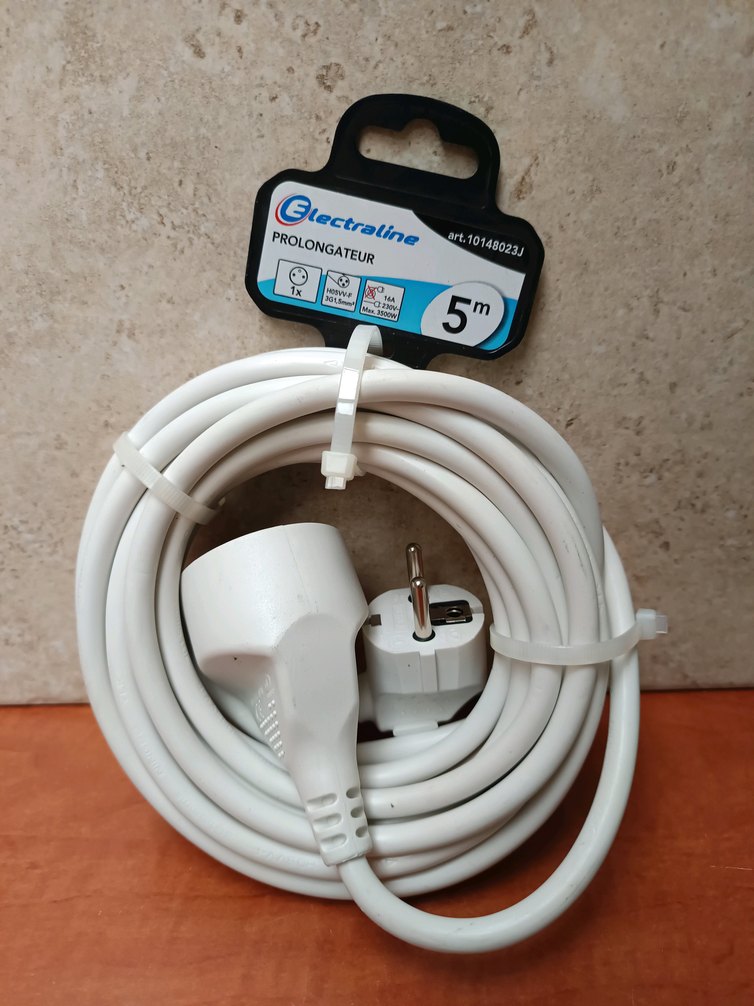 Electraline Prolongateur 5 m