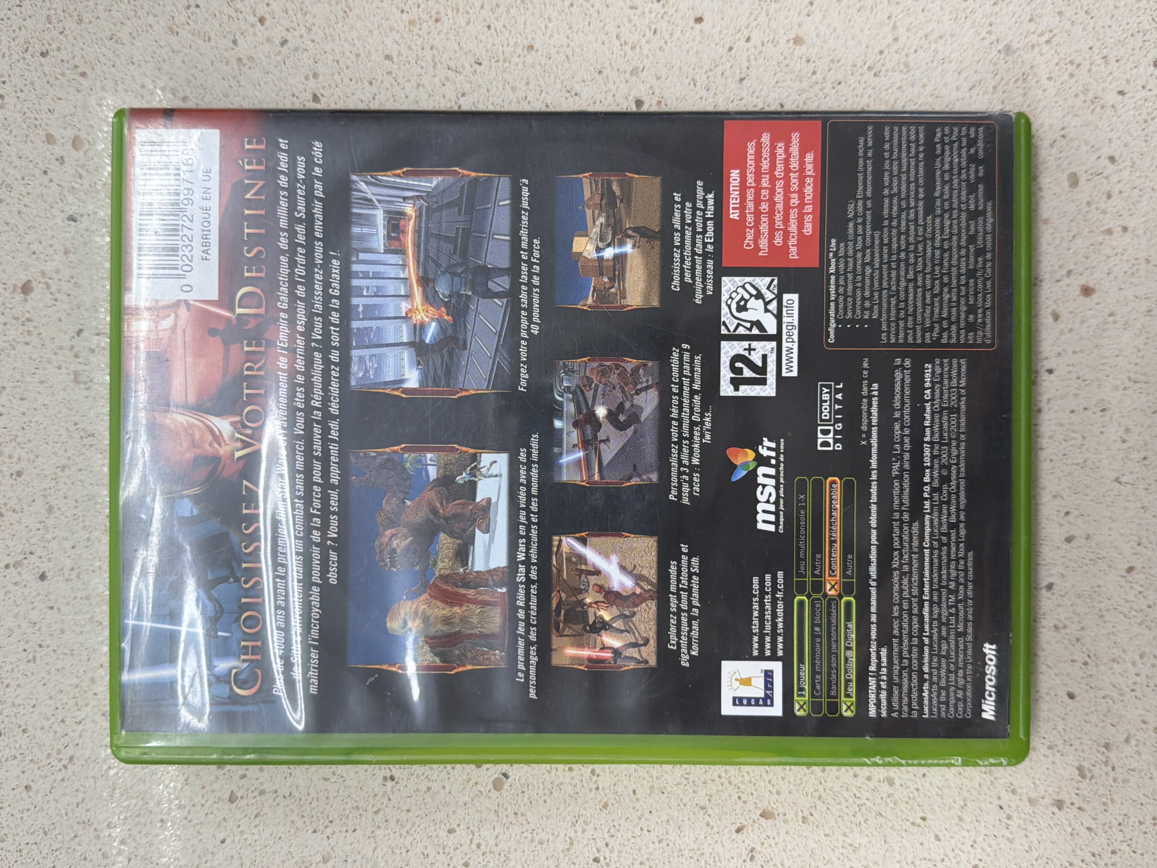 Star Wars Knights of the Old Republic Xbox — photo 2