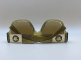 Lunettes de soleil Versace 4437 rectangulaires - vert olive — photo 2