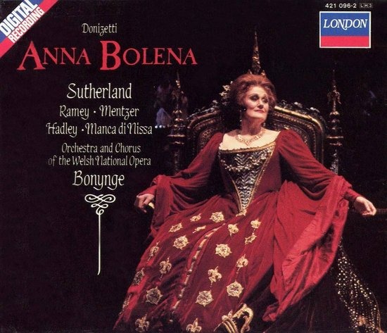 CD Donizetti Anna Bolena coffret 3 CD Decca