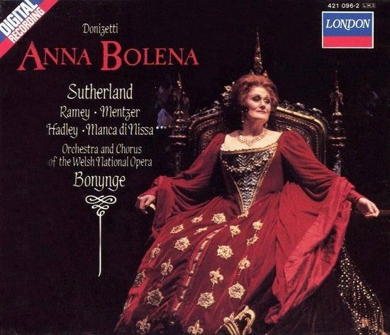 CD Donizetti Anna Bolena coffret 3 CD Decca