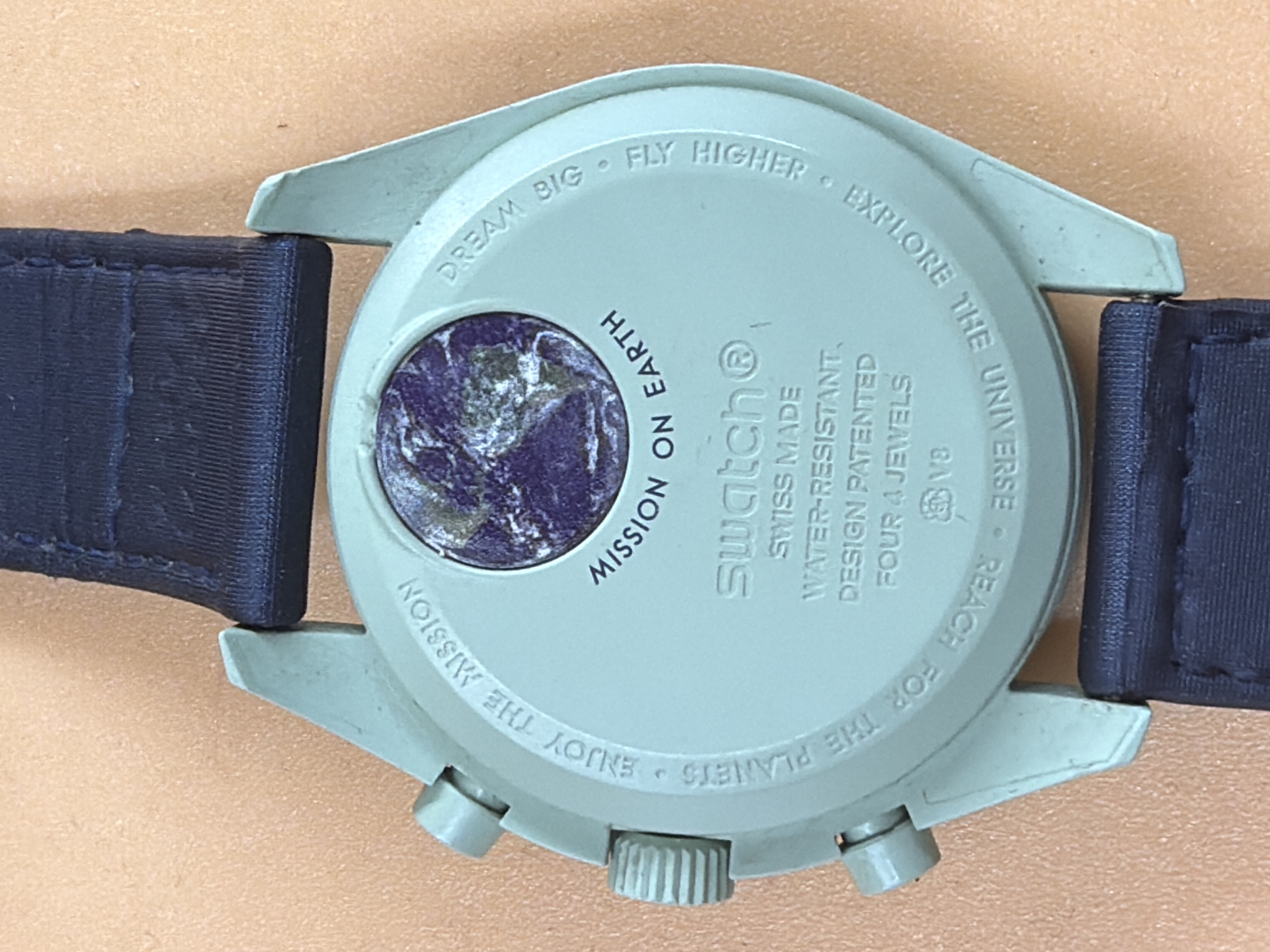 Omega X Swatch Mission on Earth SO33G100 montre chronographe avec boîte — photo 3