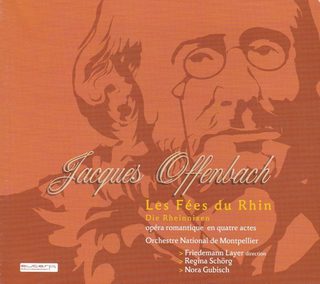 Les Fées du Rhin Jacques Offenbach coffret 3 CD