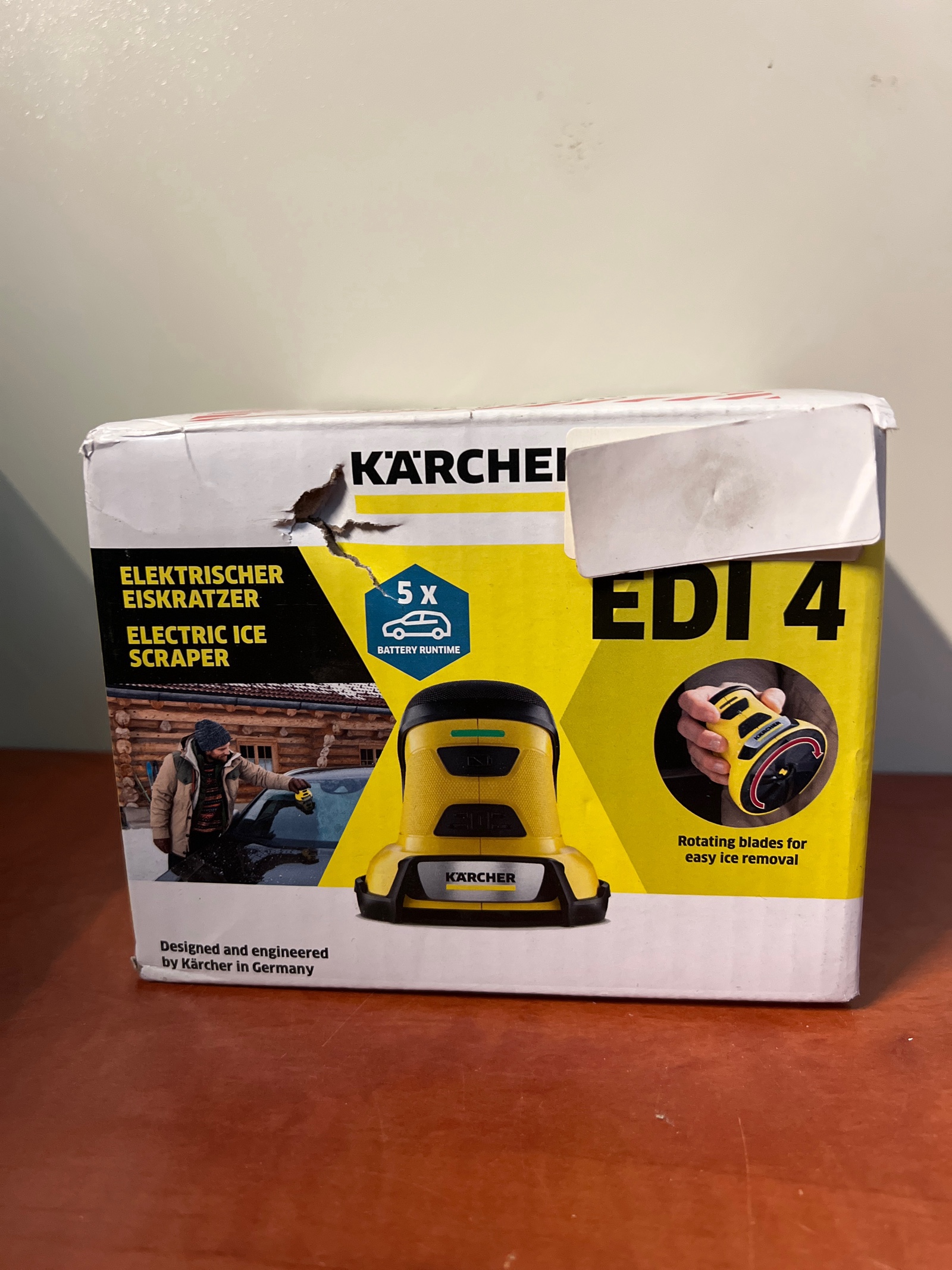 Kärcher EDI 4 grattoir électrique à glace