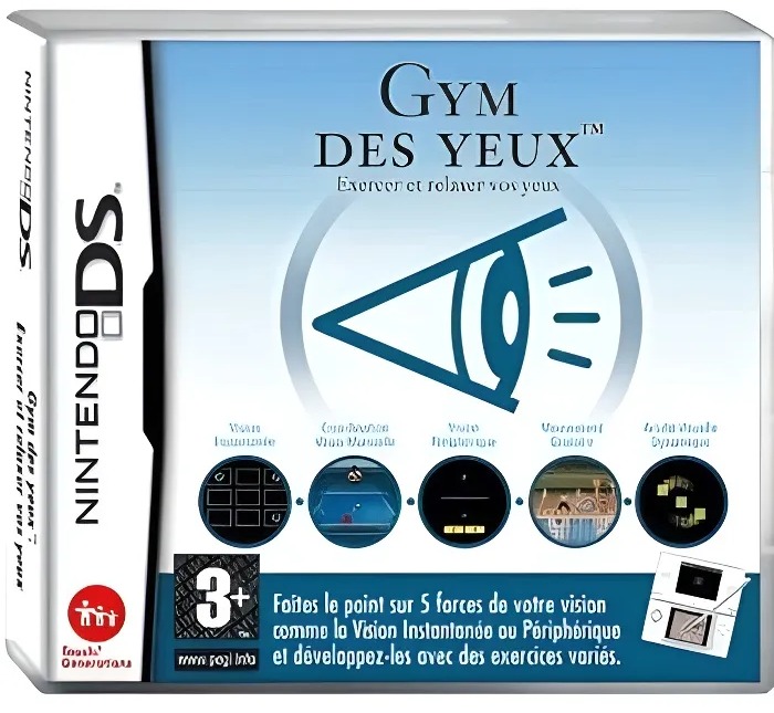 Gym des Yeux Exercer et relaxer vos yeux Nintendo DS