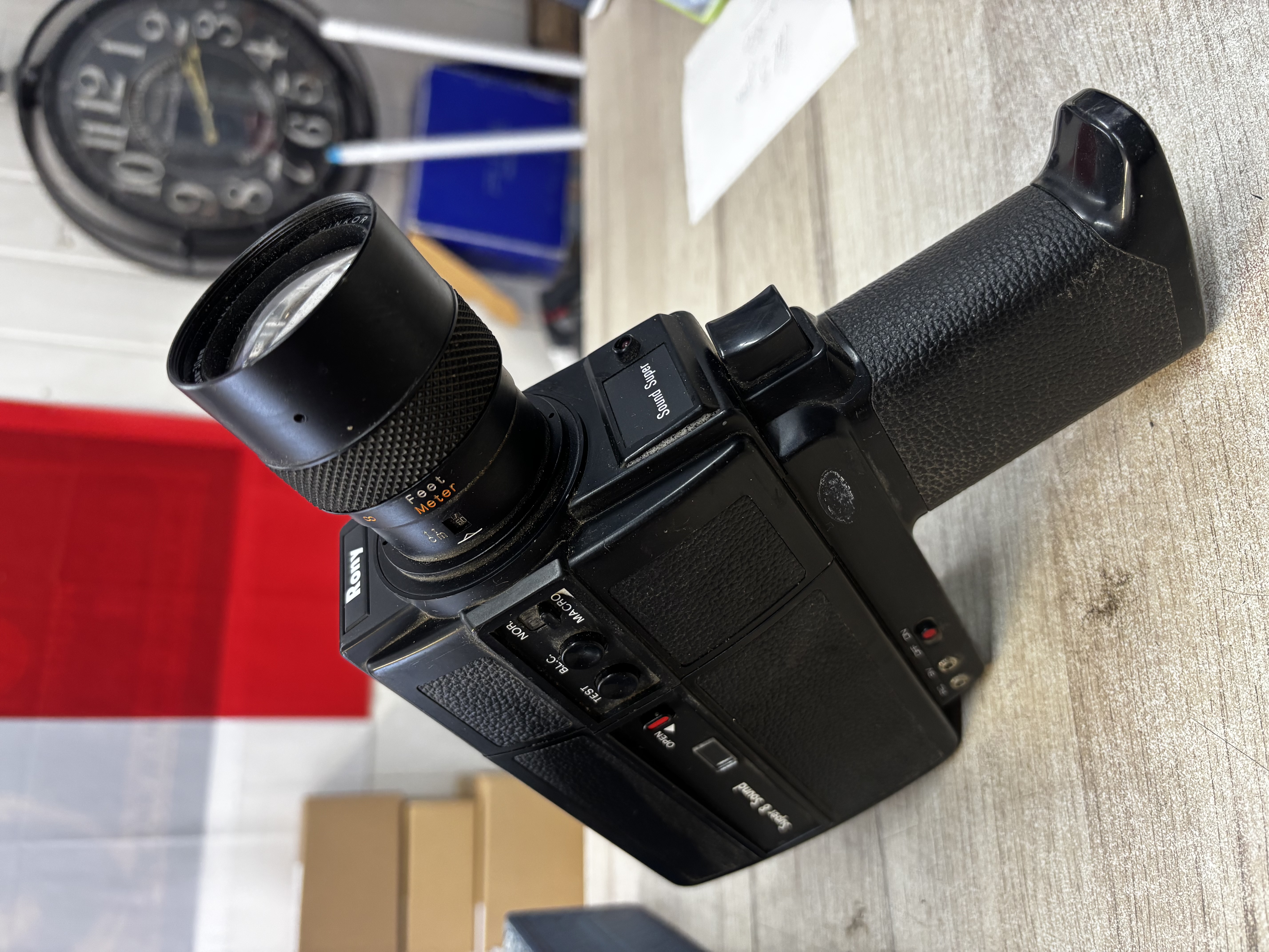Caméra Rony Sound Super 8