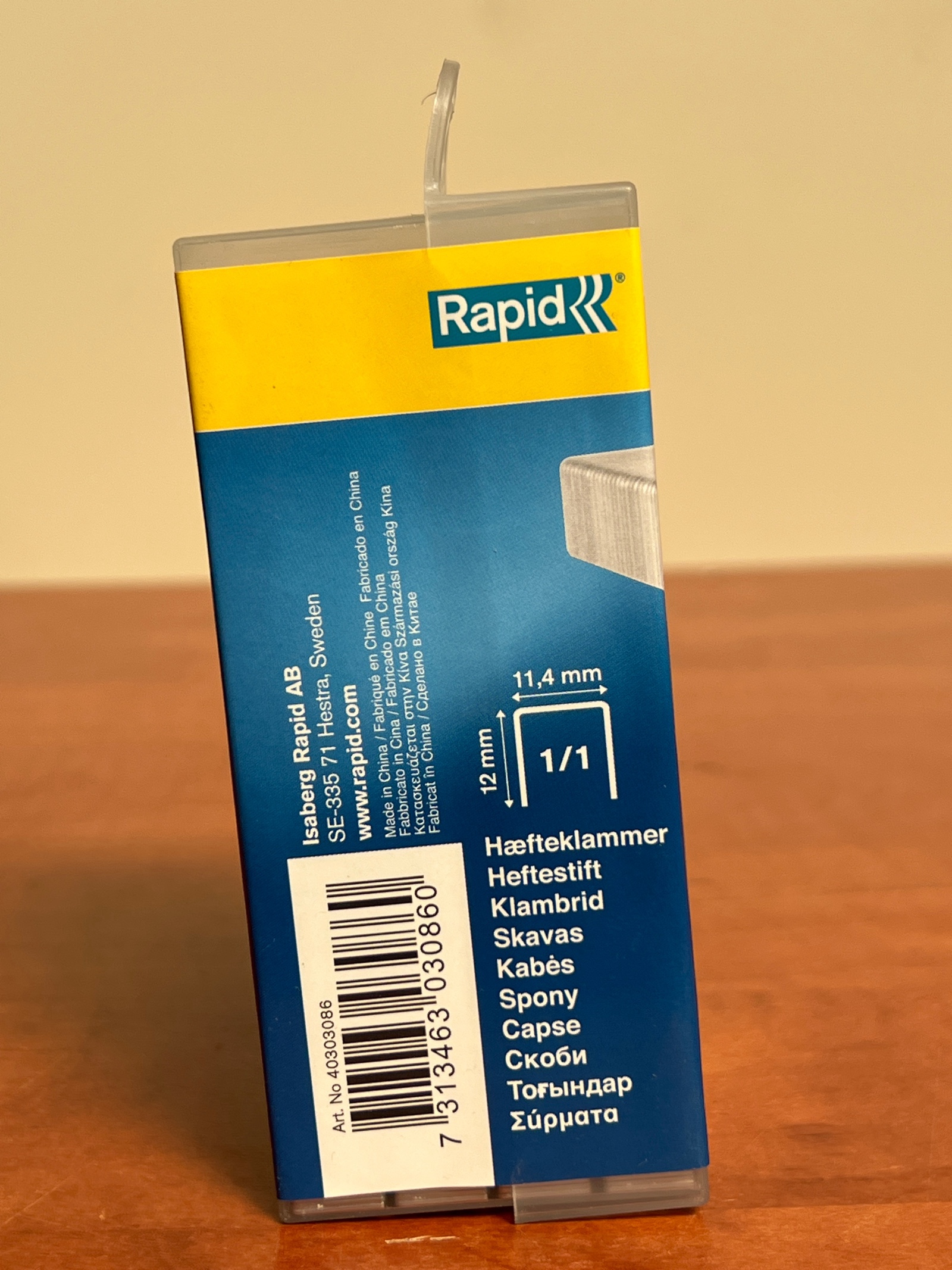 Agrafes Rapid 53 High Performance, 12 mm, boîte de 5000 — photo 2