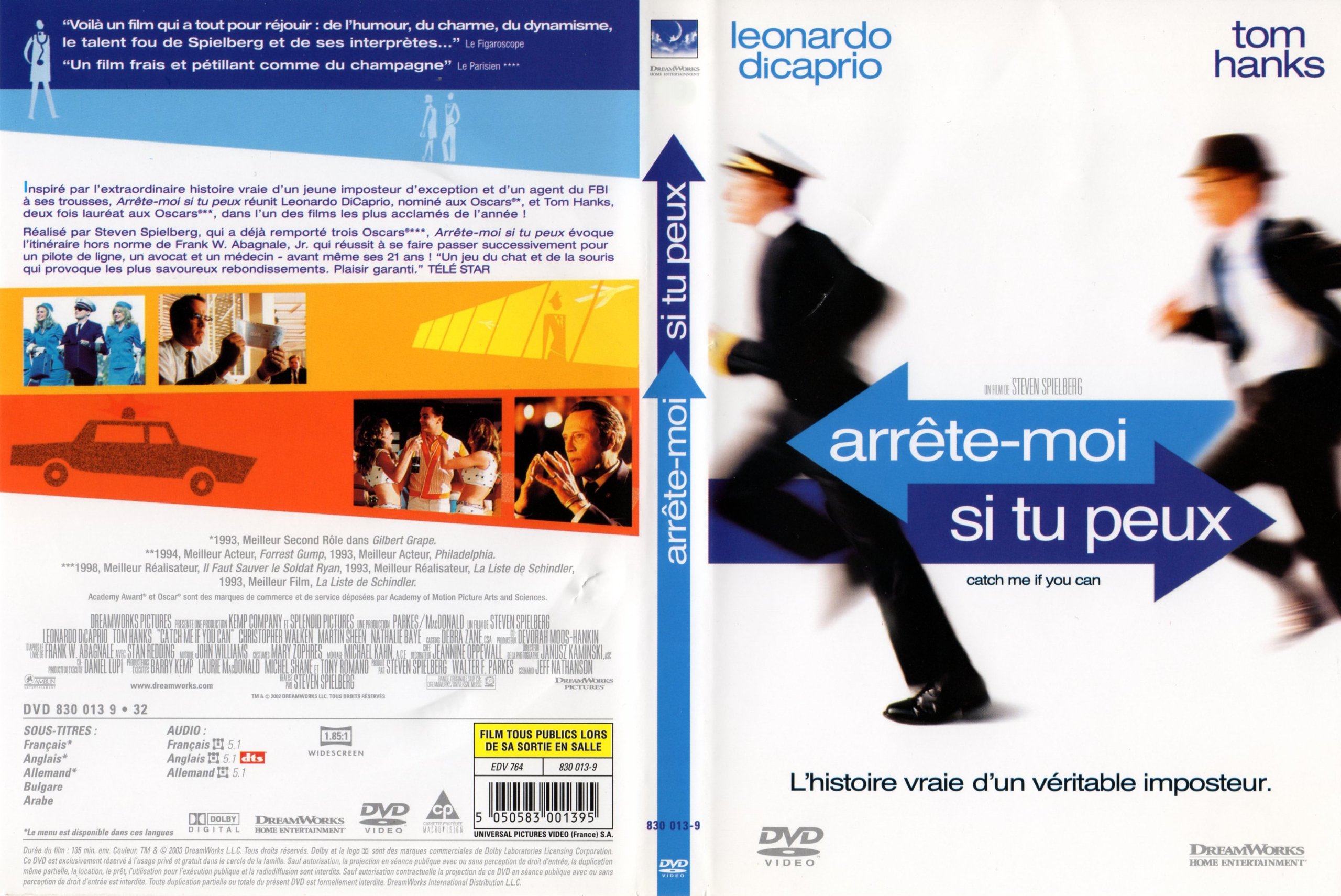 Arrête-Moi Si Tu Peux - Edition Belge