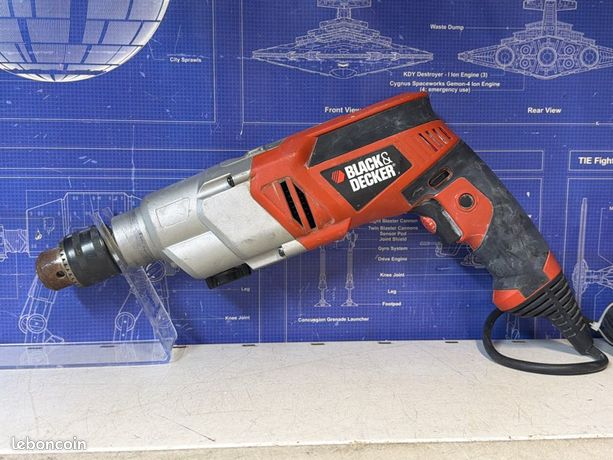 Perceuse filaire Black+Decker KR8532