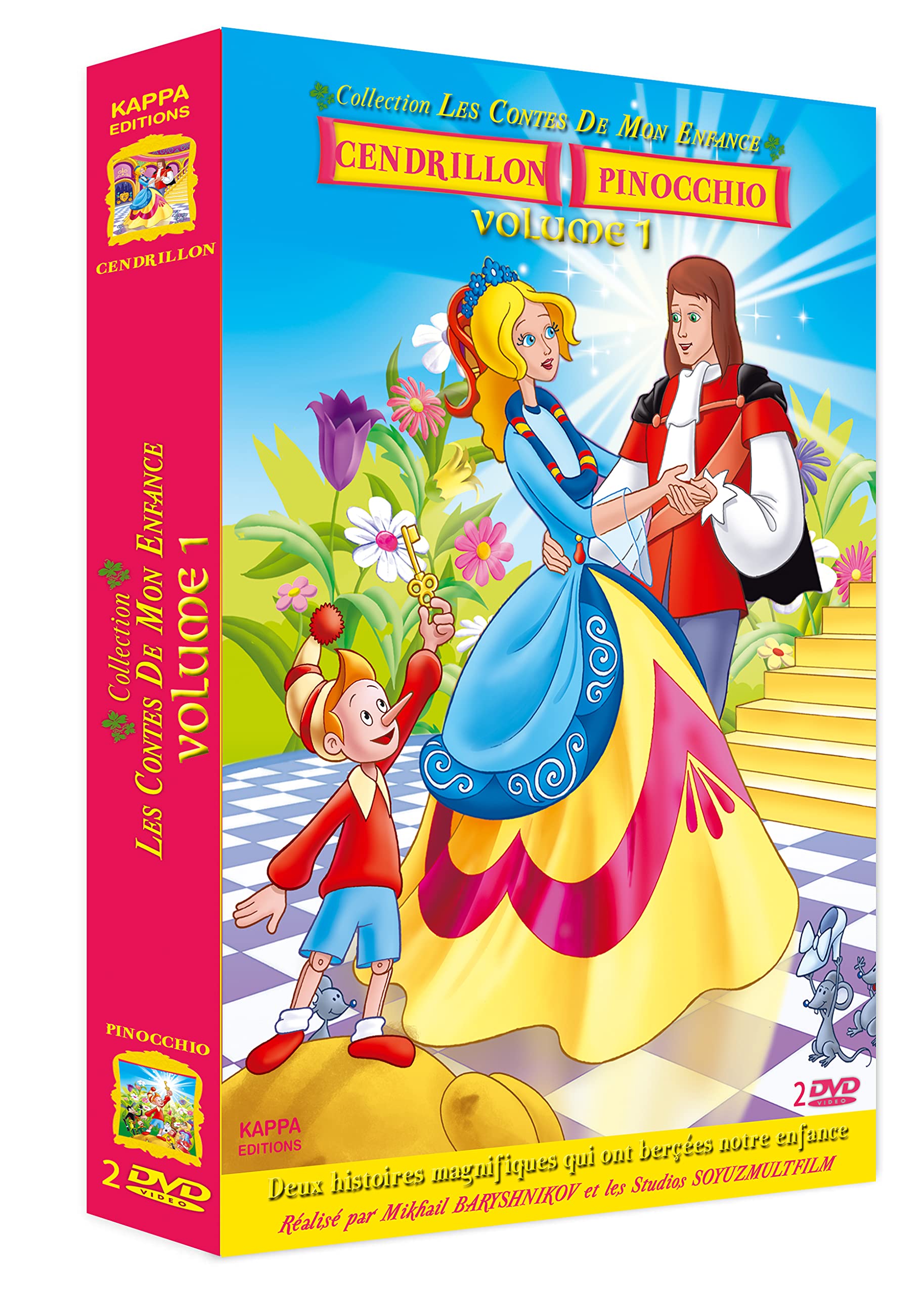 Les Contes De Mon Enfance - Cendrillon + Pinocchio - Pack