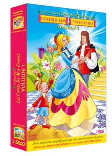 Les Contes De Mon Enfance - Cendrillon + Pinocchio - Pack