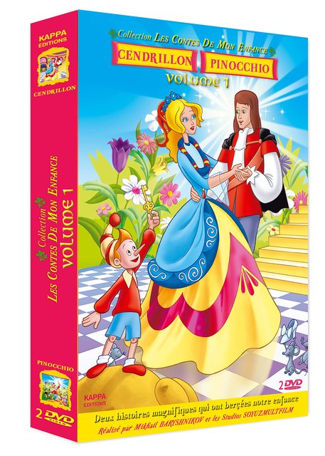 Les Contes De Mon Enfance - Cendrillon + Pinocchio - Pack
