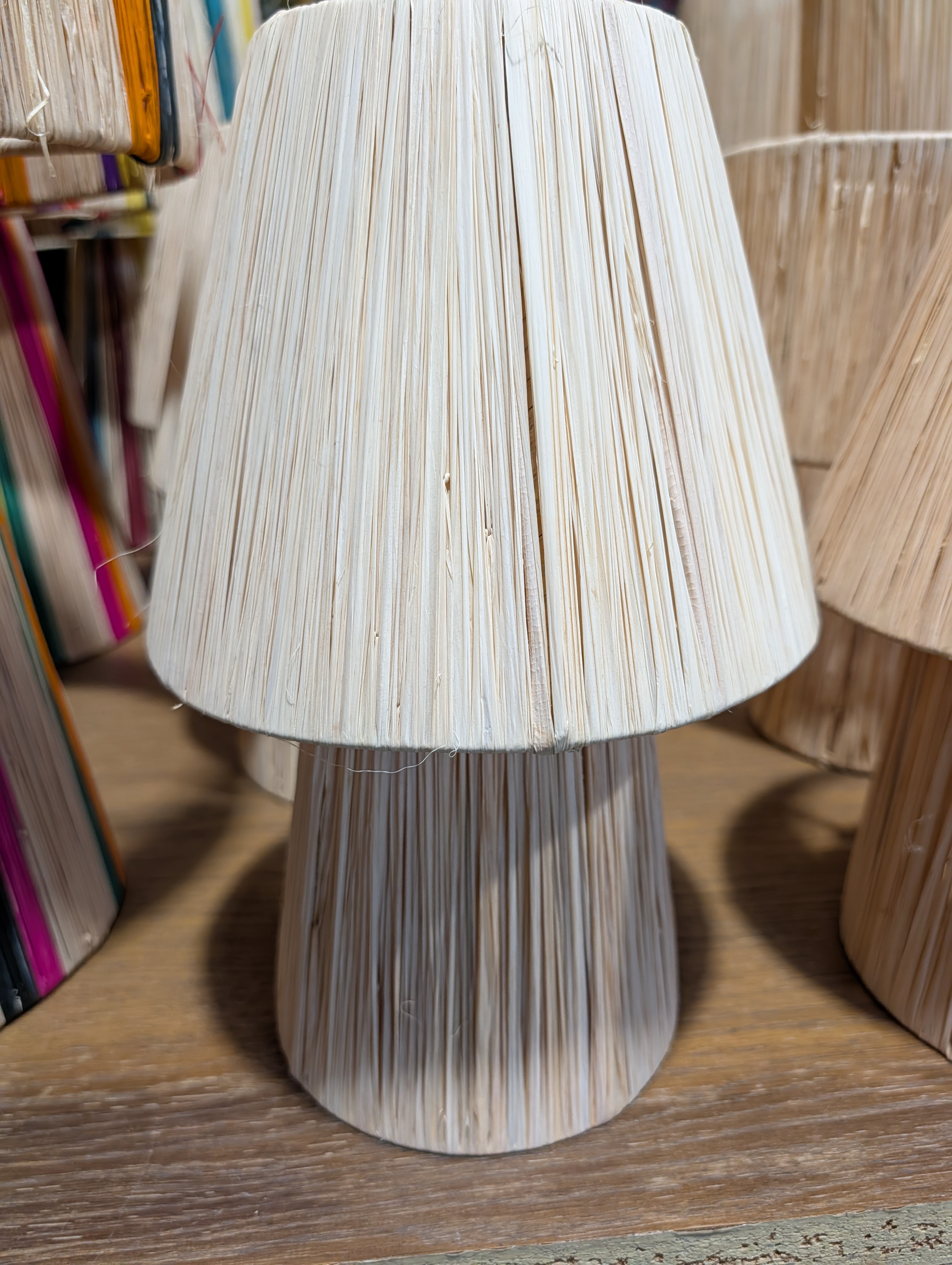 Lampe décorative artisanale sans système électrique 35 cm