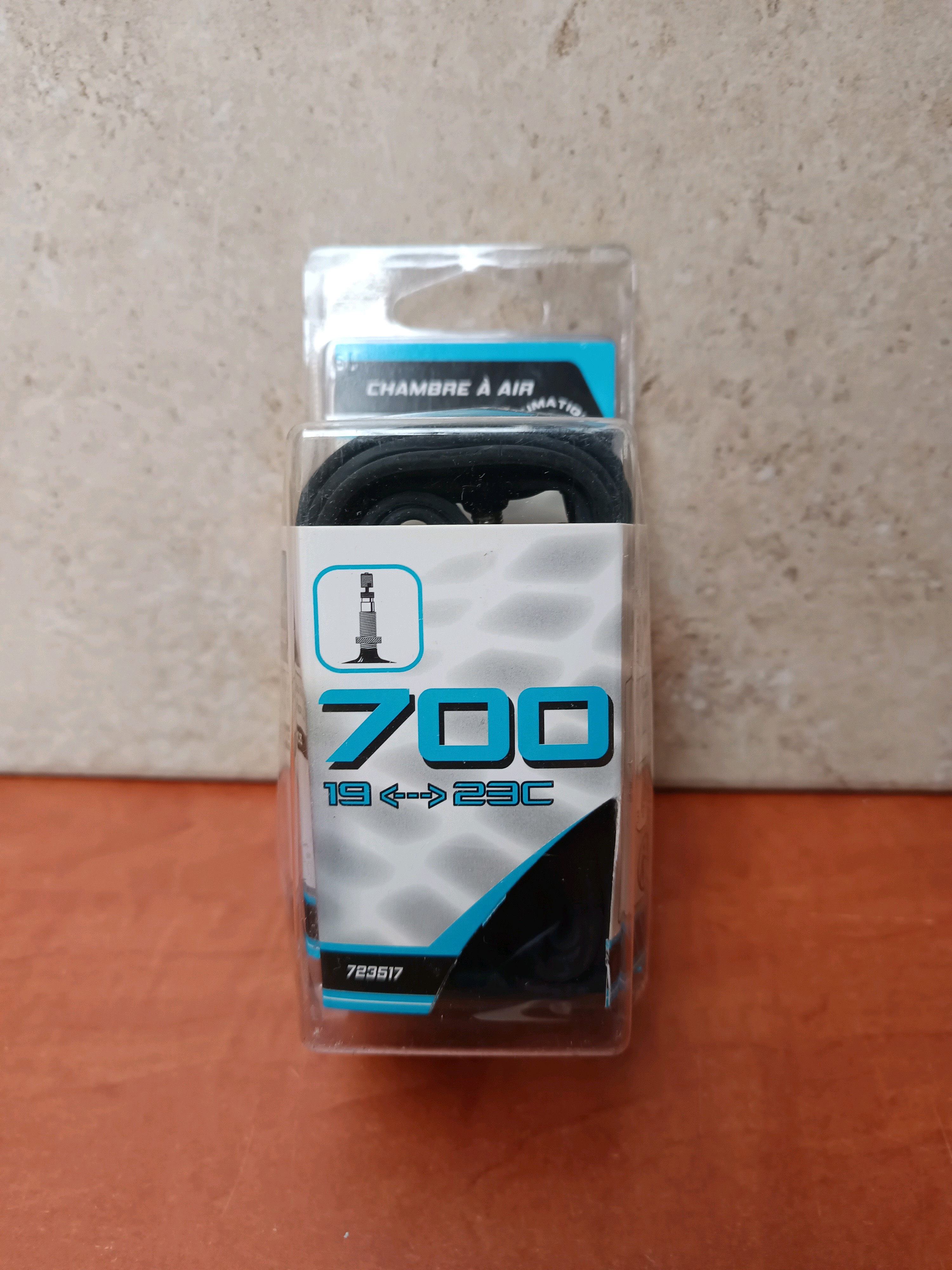 Chambre à air vélo 700 x 18–23C (valve Presta)