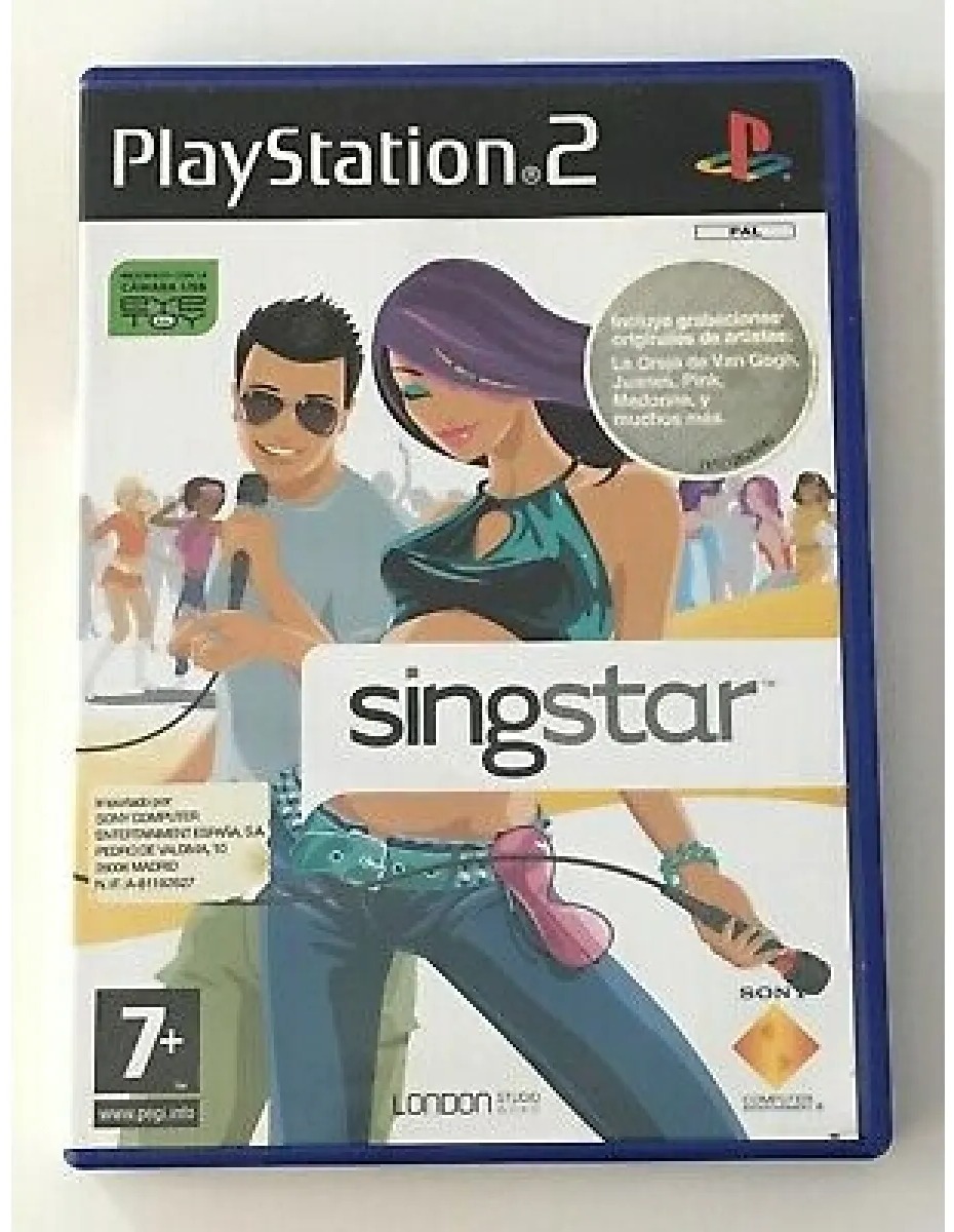 SingStar PlayStation 2 PS2