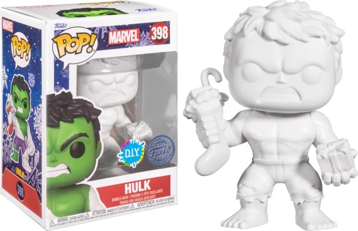 Figurine Funko Pop Marvel Hulk DIY 398