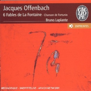 CD Jacques Offenbach - Six Fables de La Fontaine