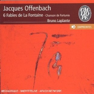 CD Jacques Offenbach - Six Fables de La Fontaine