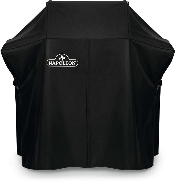 Housse barbecue Napoleon Rogue 365 tablettes dépliées