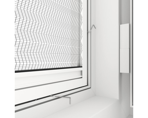 Windhager Expert moustiquaire plissée fenêtre 130 x 150 cm — photo 2