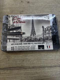 Conté à Paris Coffret métal Pierre Noire - set de 15