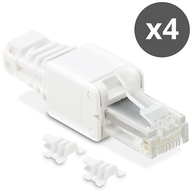 Metronic fiche RJ45 sans outil lot de 4