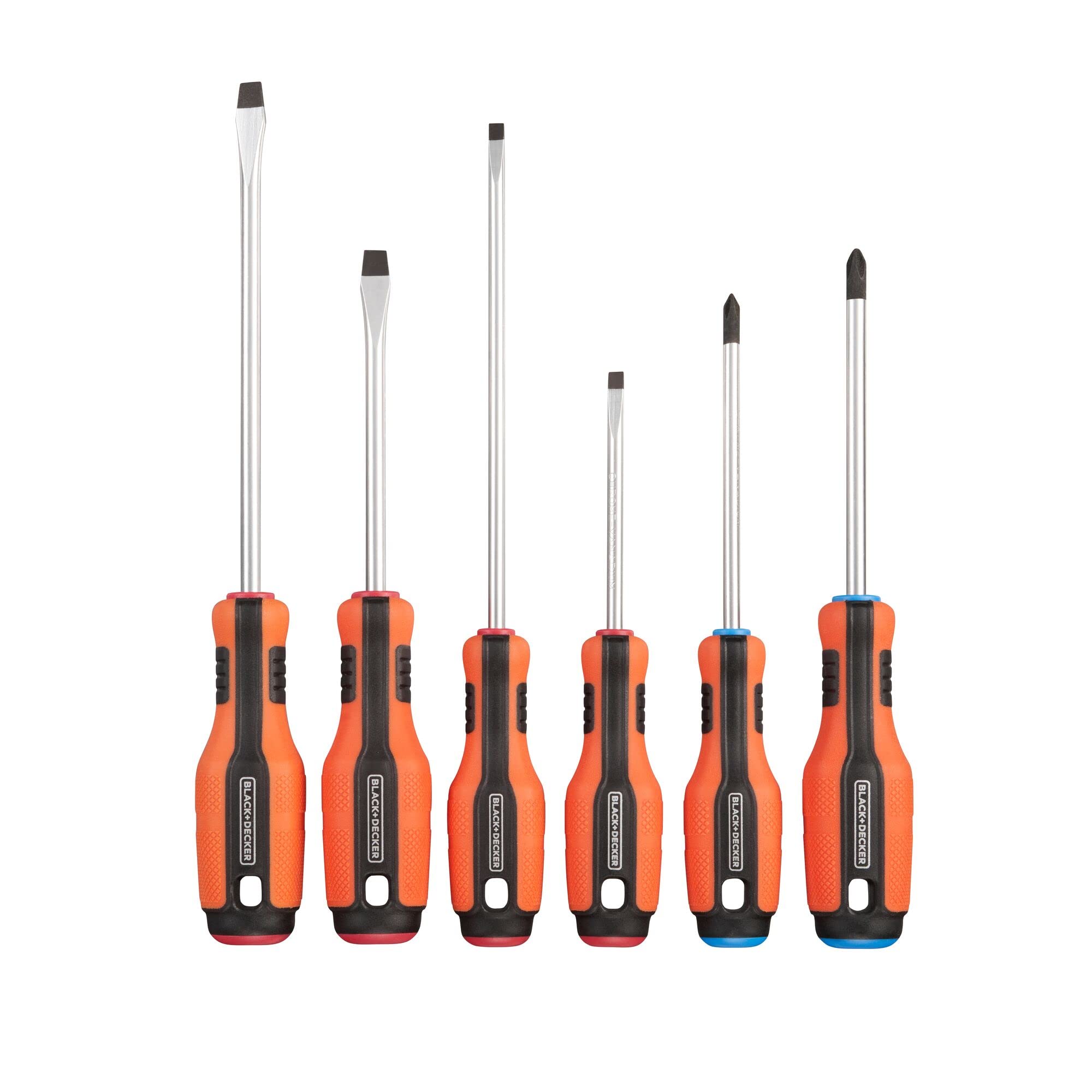 BLACK ET DECKER JEU DE 6 TOURNEVIS