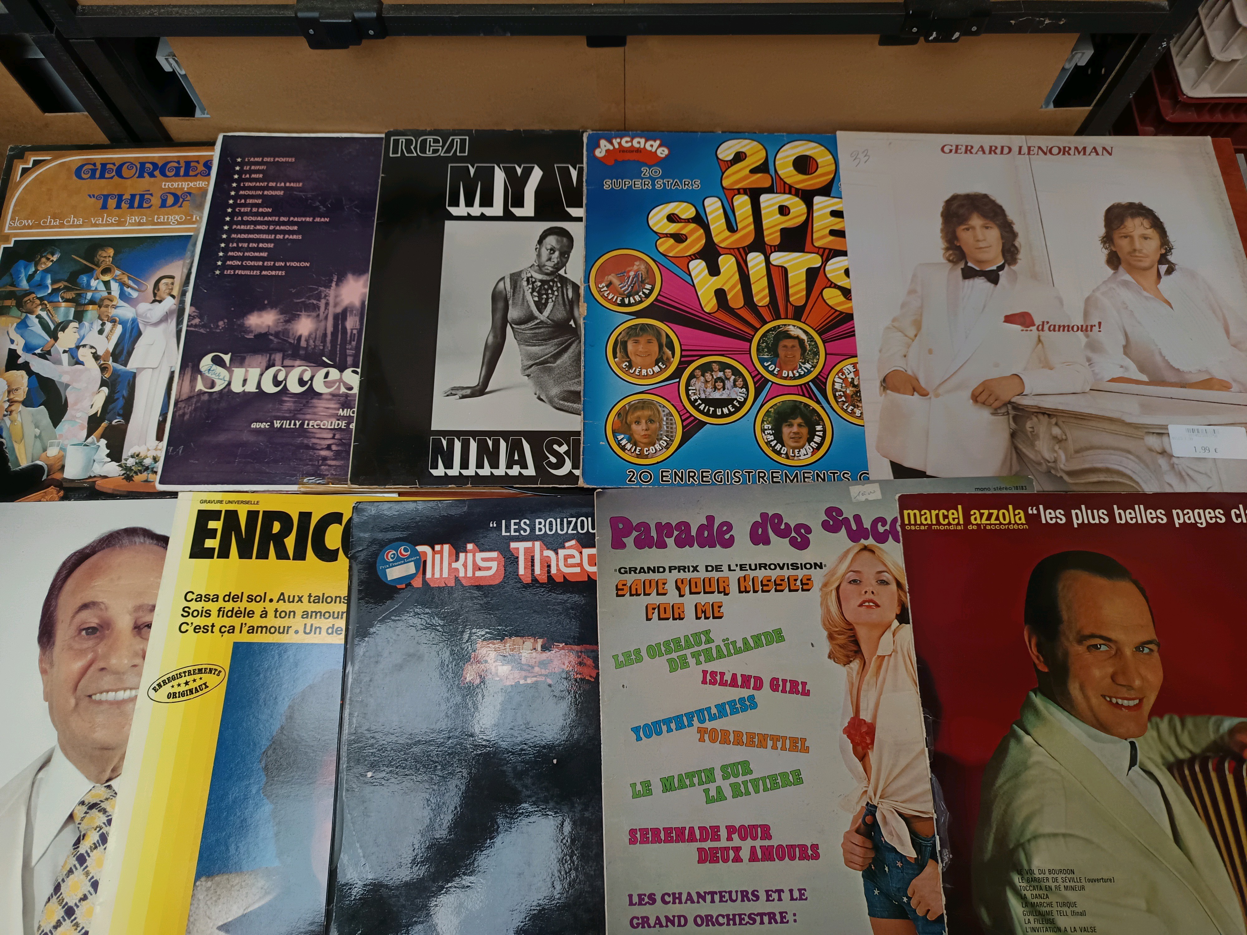 Lot de 30 vinyles 33T – musique classique et musette (divers artistes) — photo 2