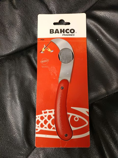 Bahco Pradines P20 - Serpette de jardinage