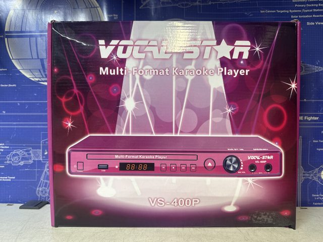 Vocal-Star VS-400P lecteur karaoké multi-format rose