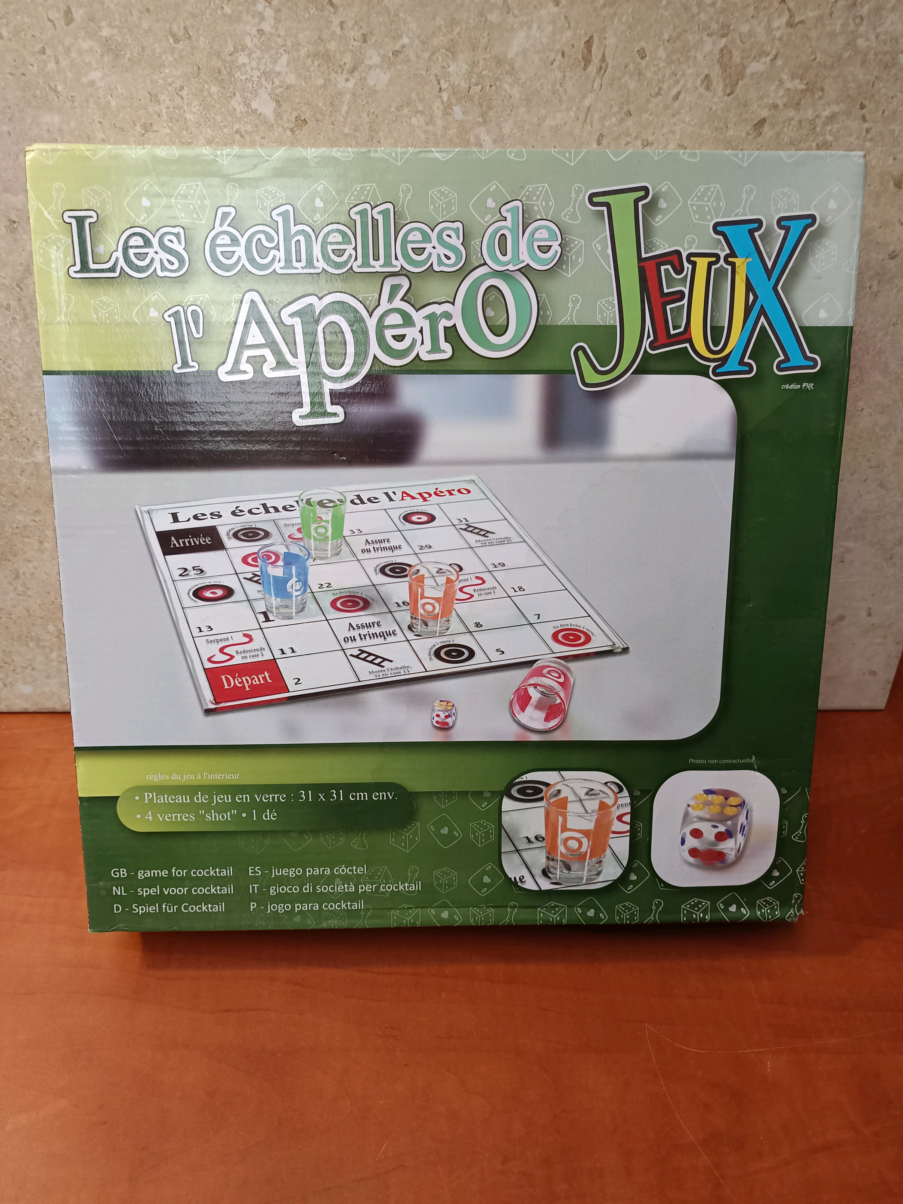Jeu de société Les échelles de l’Apéro