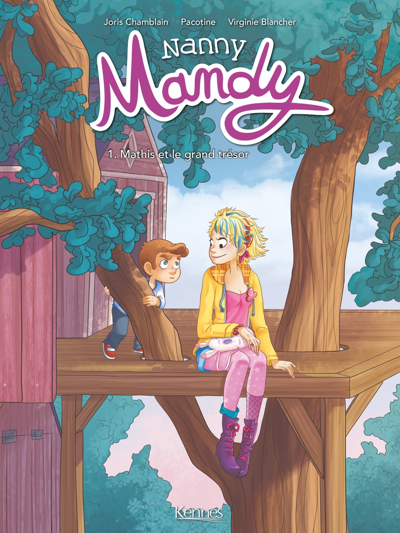 Nanny Mandy - Tome 1 - Mathis Et Le Grand Trésor