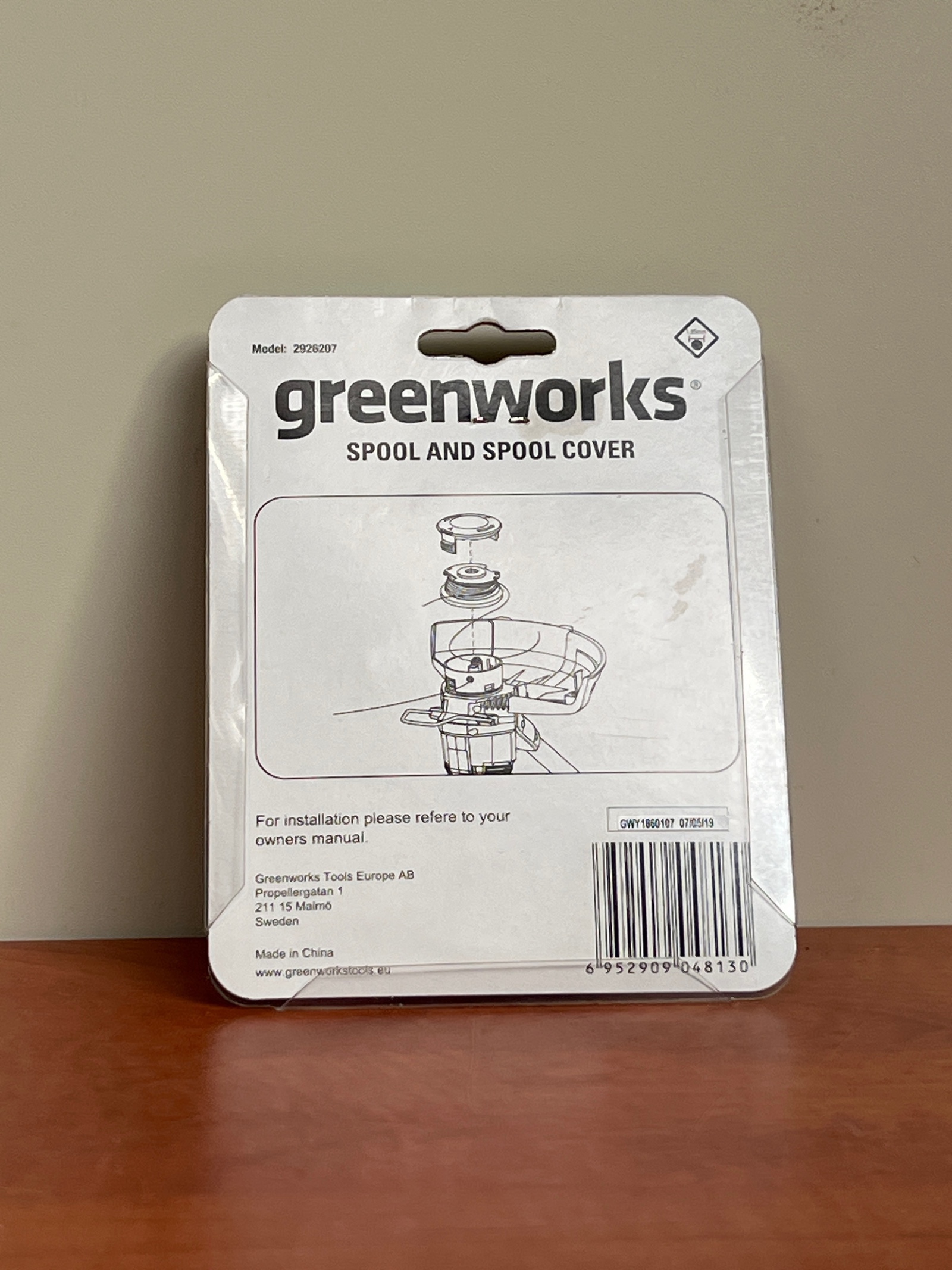 Greenworks 2921207 Spool and Spool Cover