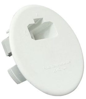 Zenitech couvercle rond DCL Ø 80 mm prise 2P+T