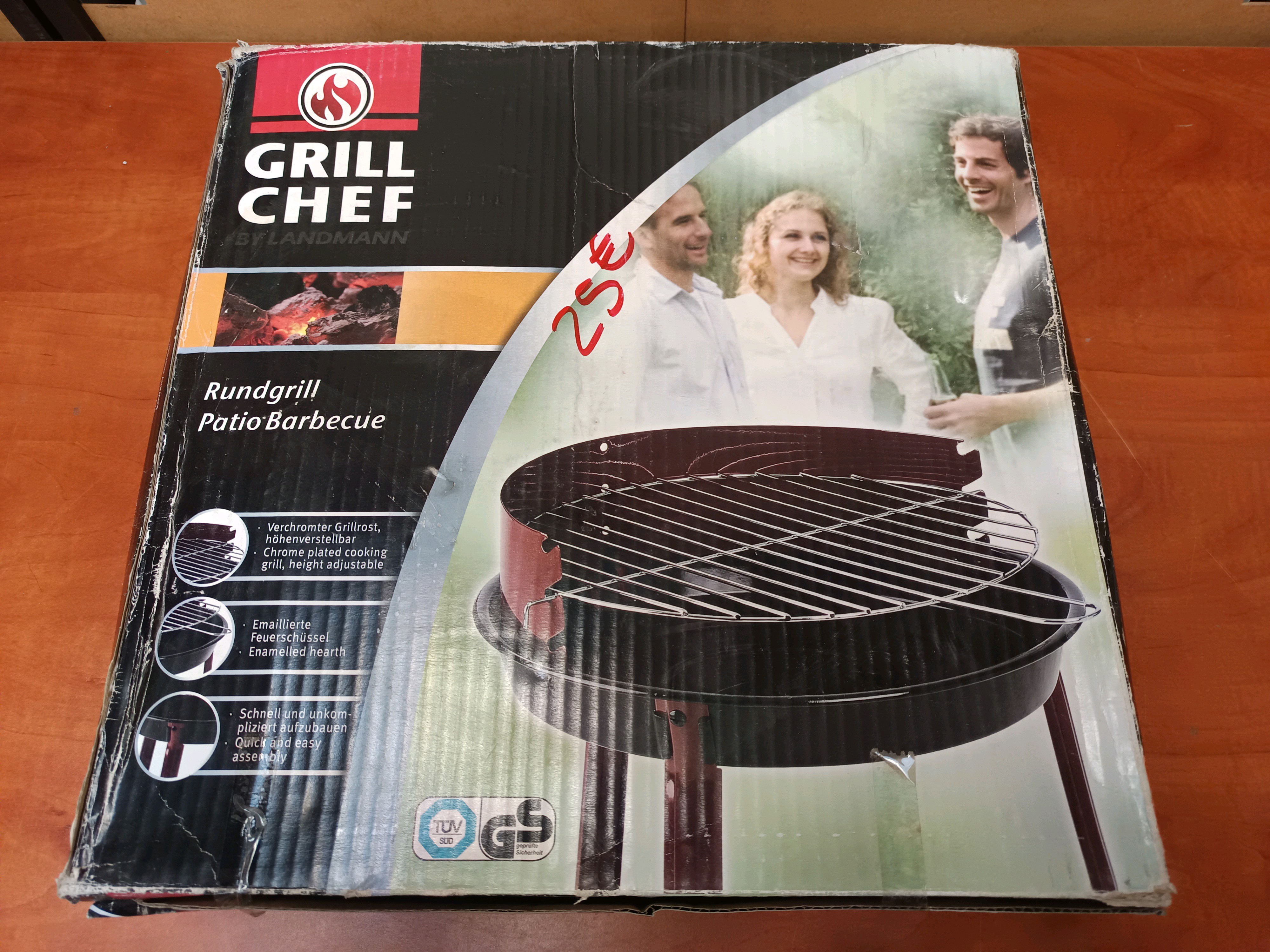 Grill Chef by Landmann Rundgrill Patio Barbecue