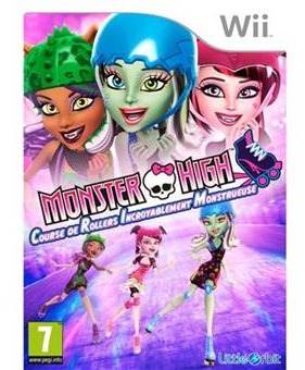 Monster High Course de Rollers Incroyablement Monstrueuse Wii