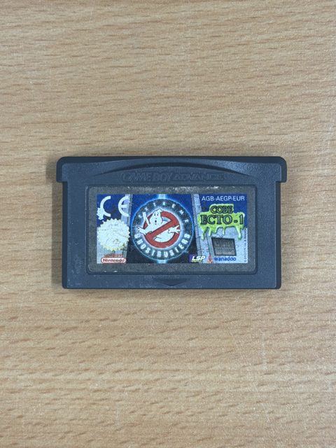 Jeu Ghostbusters sur Game Boy Advance