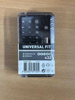 Coffret 32 embouts de vissage Universal Fit avec porte-embout