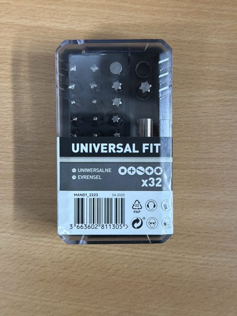 Coffret 32 embouts de vissage Universal Fit avec porte-embout