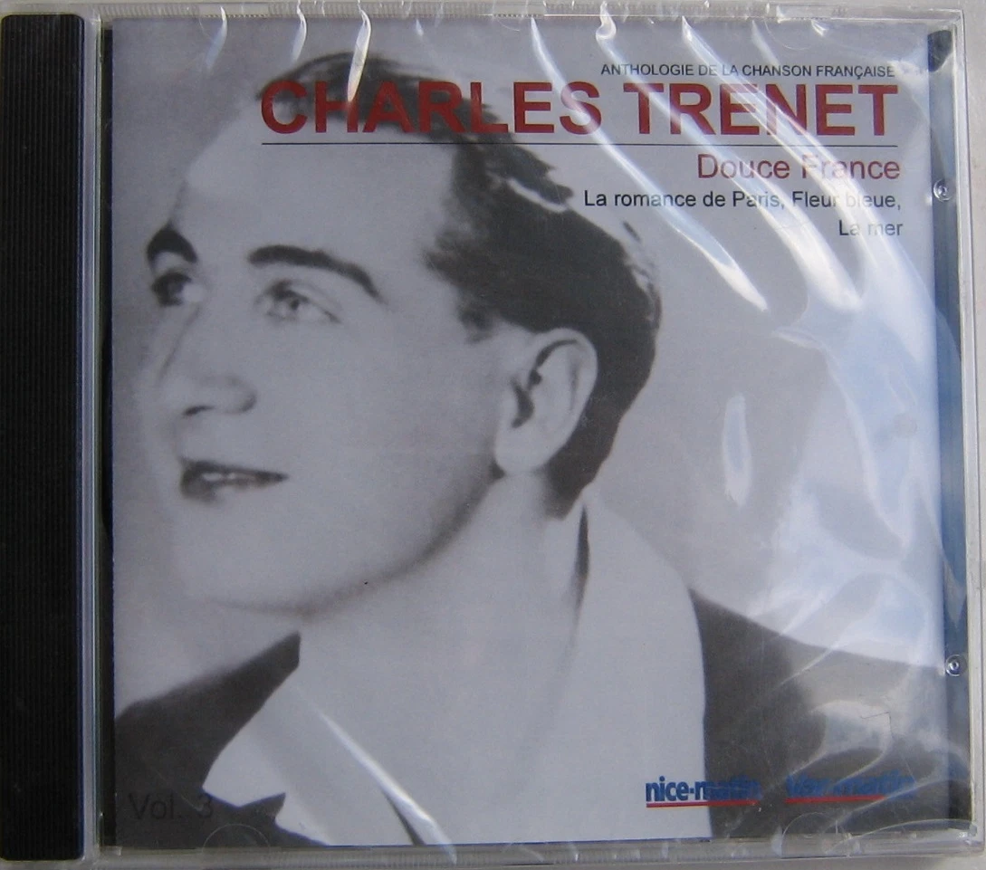 Douce France CHARLES TRENET (CD) ANTHOLOGIE DE LA CHANSON FRANCAISE NEUF SCELLE 12 TITRES