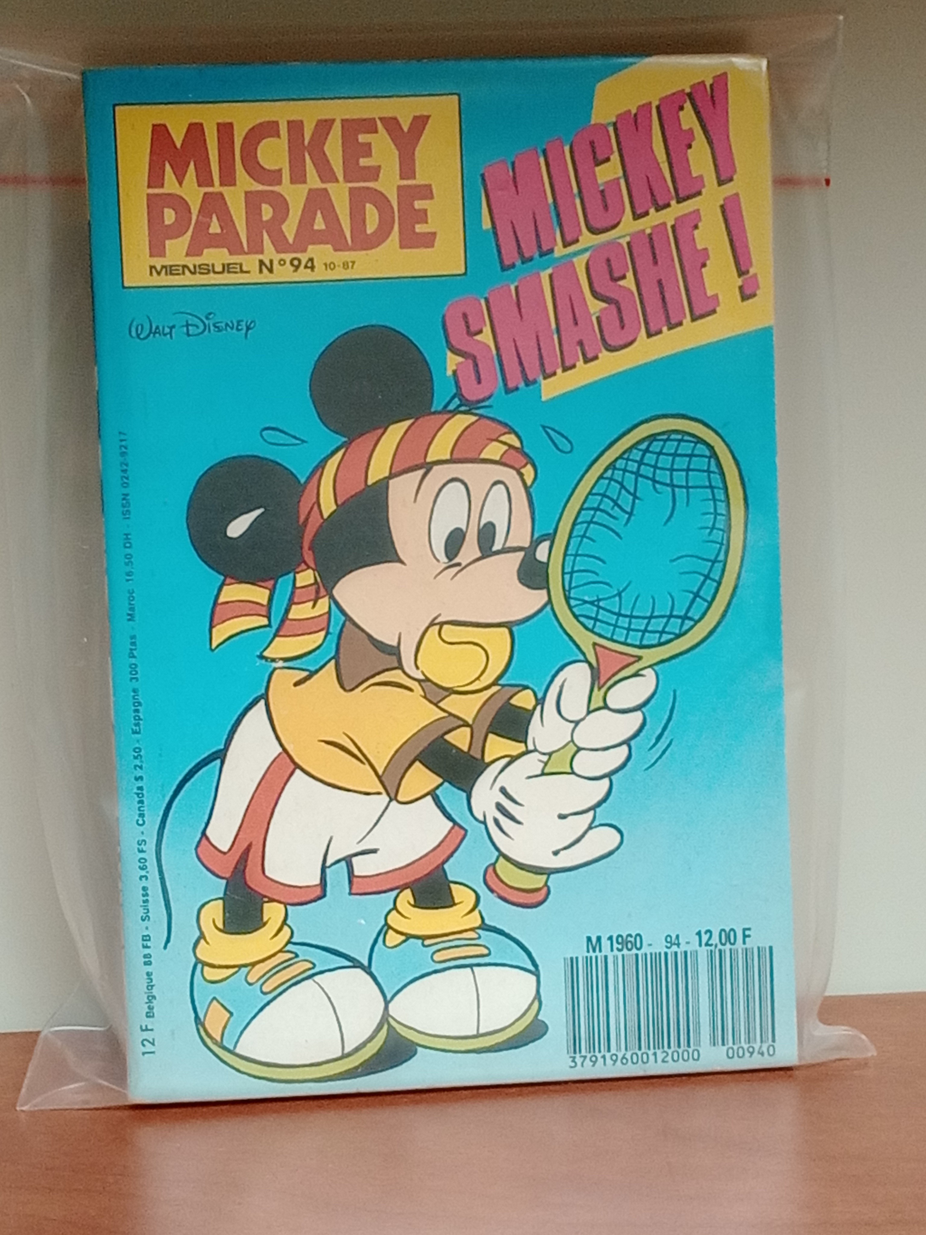 Mickey Parade n°94 octobre 1987 BD Disney