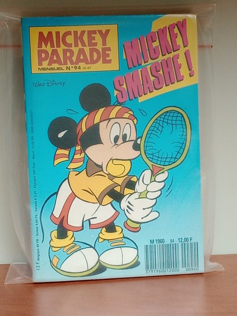 Mickey Parade n°94 octobre 1987 BD Disney