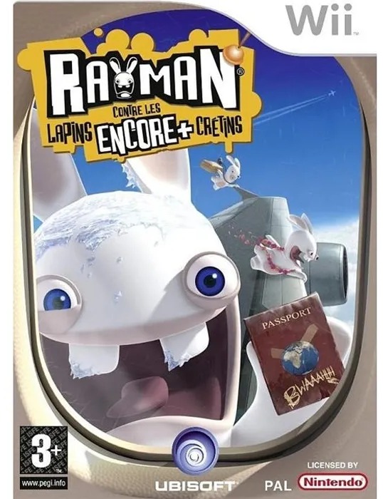 Rayman contre les Lapins Crétins encore plus crétins Wii