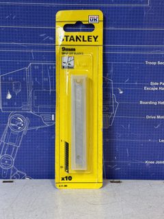 Stanley 0-11-300 lames de cutter 9 mm distributeur 10 lames