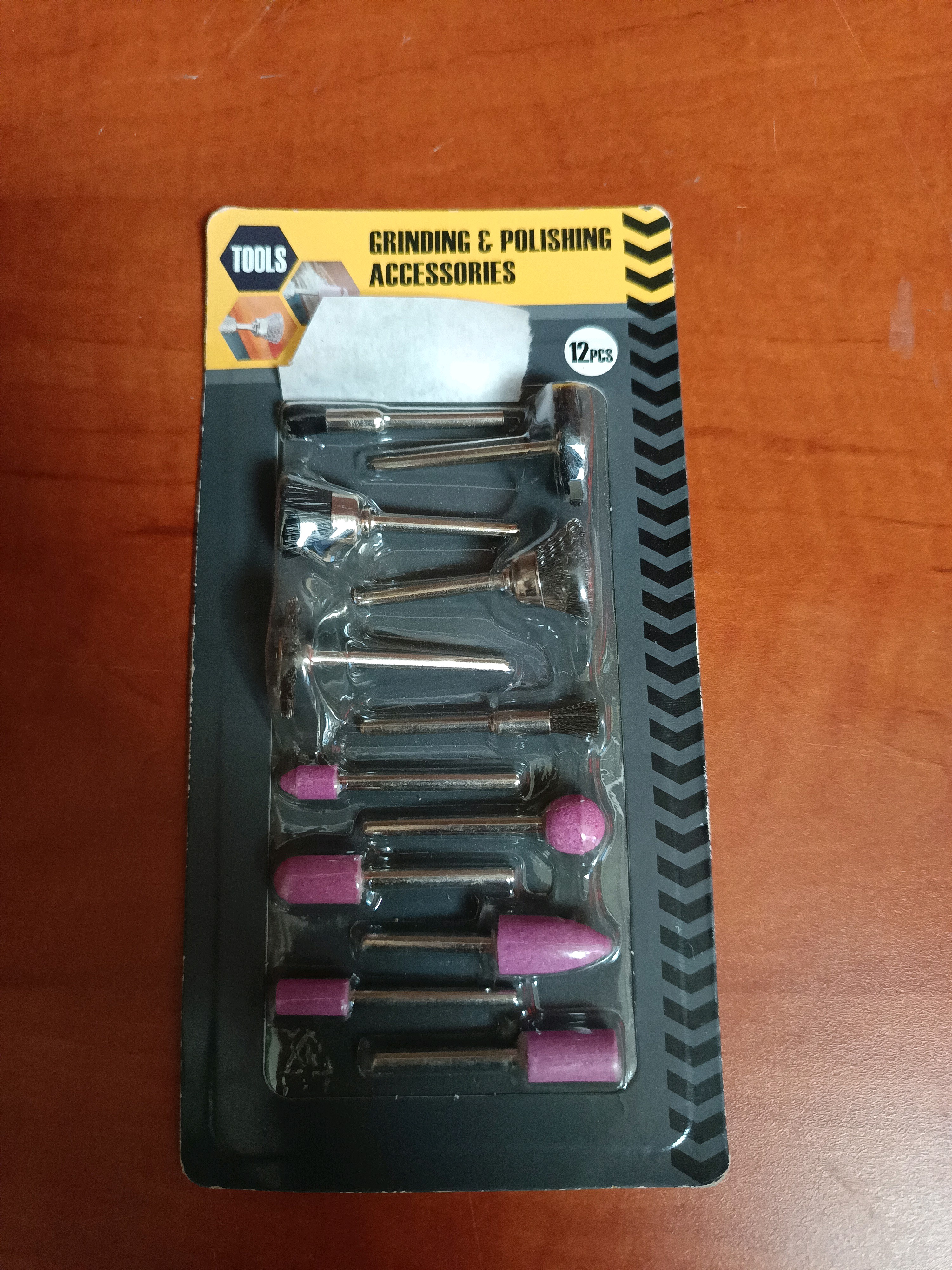 Kit d’accessoires de meulage et polissage TOOLS – 12 pièces
