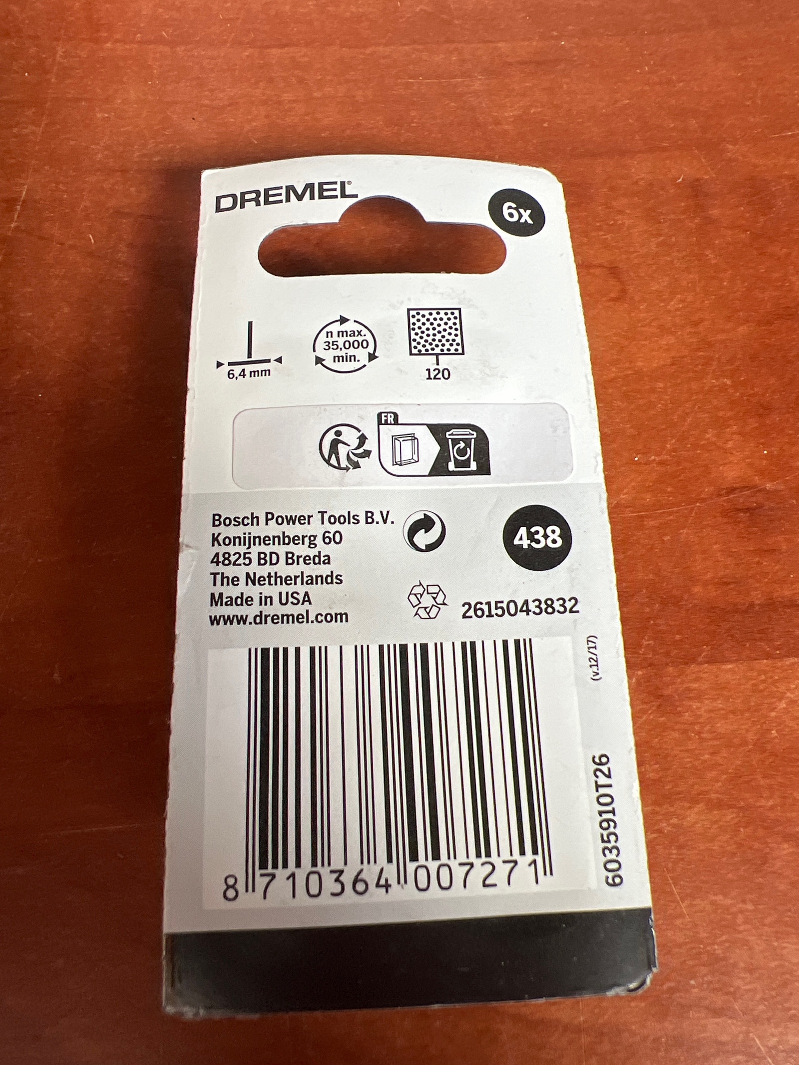 Dremel 438 – Manchons abrasifs pour outil rotatif — photo 2