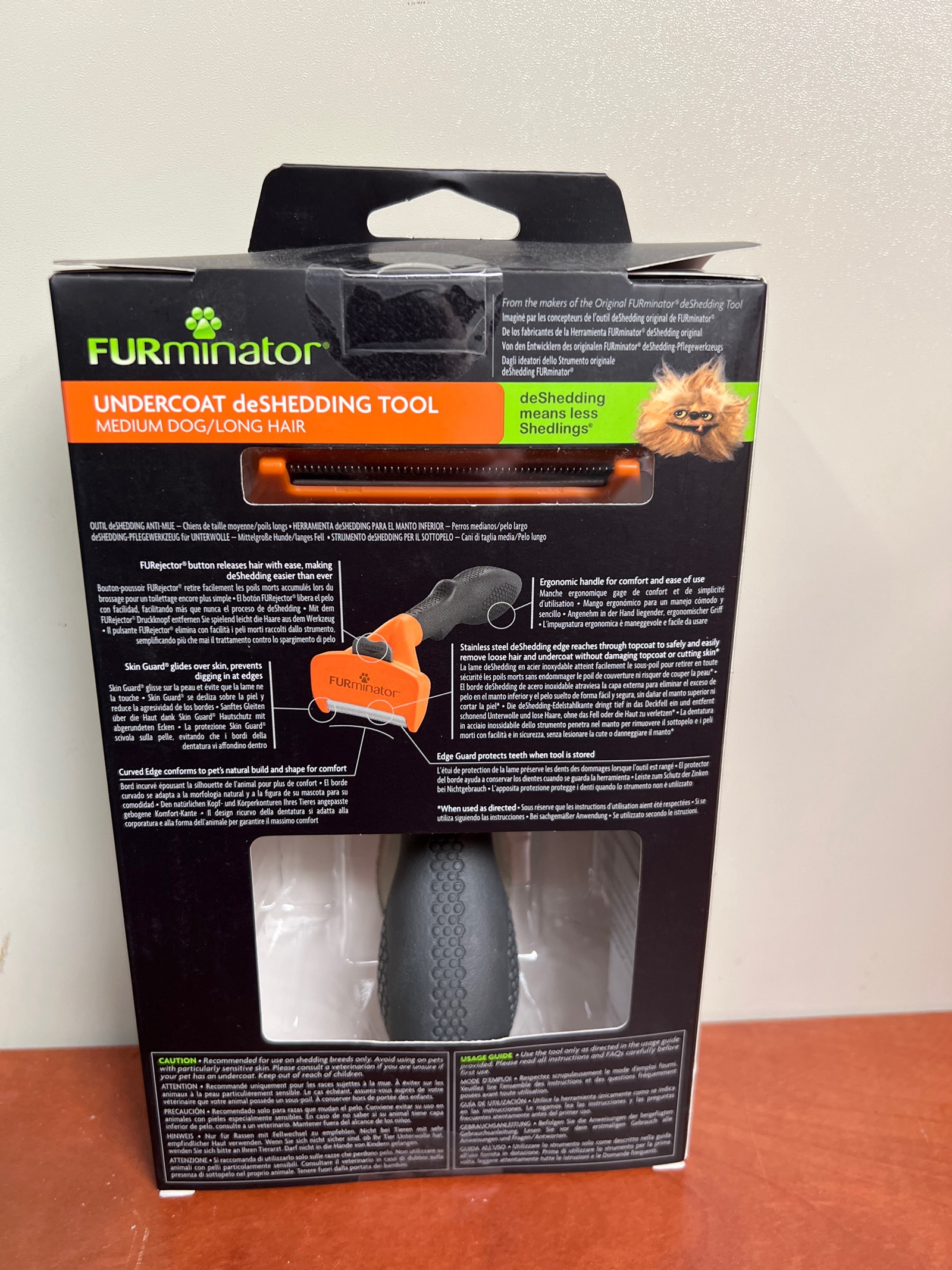 FURminator Undercoat deShedding Tool M - chien poils longs — photo 2
