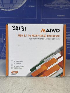 Boîtier externe AAIVO USB 3.1 pour SSD M.2 NGFF SATA