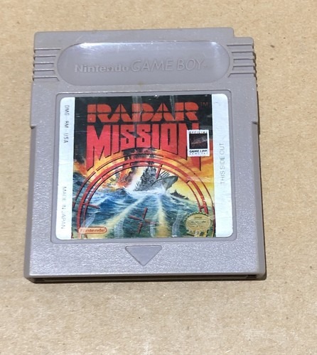 Radar Mission Game Boy