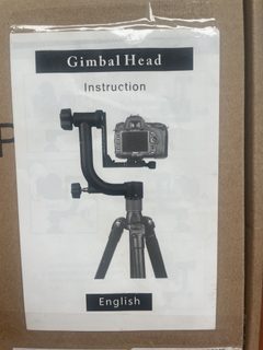 Tête pendulaire Gimbal Head pour trépied photo